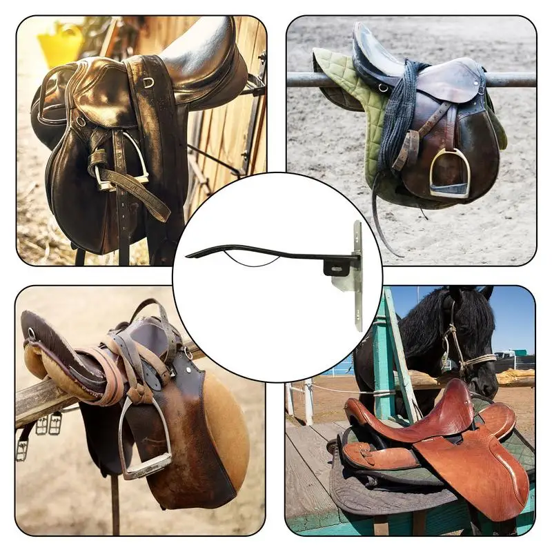 Wall Mounted Horse Saddle Rack, Horse Blanket Stand, Organização da sala e armazenamento Rack