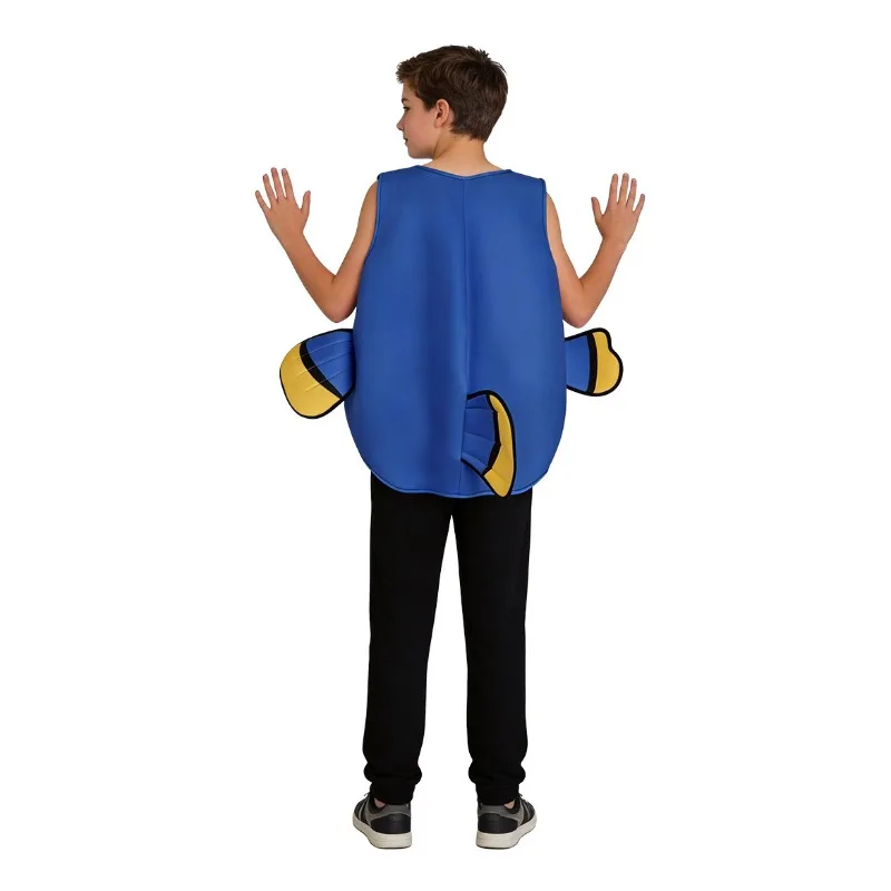 New Sea Animal Cosplay Costume Cartoon Finding Nemo Clownfish Sponge Suit Halloween Theme Party Role Playing Outfits for Unisex view 5