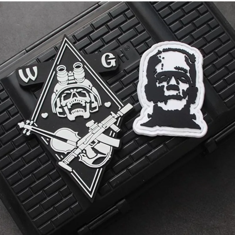 3D PVC Projekt Monark Patch Luminous Light Russia Somla 313 Sticker Tactical Hook and Loop Morale Badge Military Patches Armband