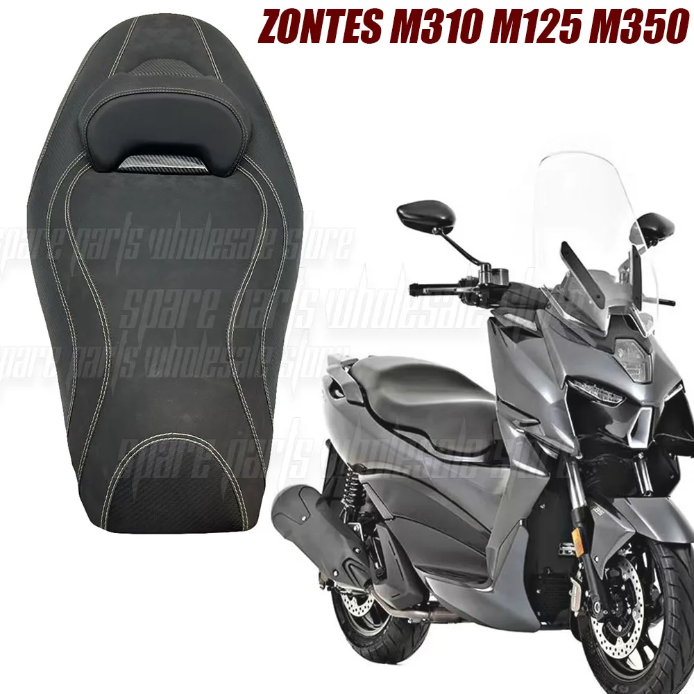 

Original Motorcycle Seat Cushion Comfortable Seat Assembly With Backrest Suitable For ZONTES M310 M125 M350 310M 350M 125M 310 M