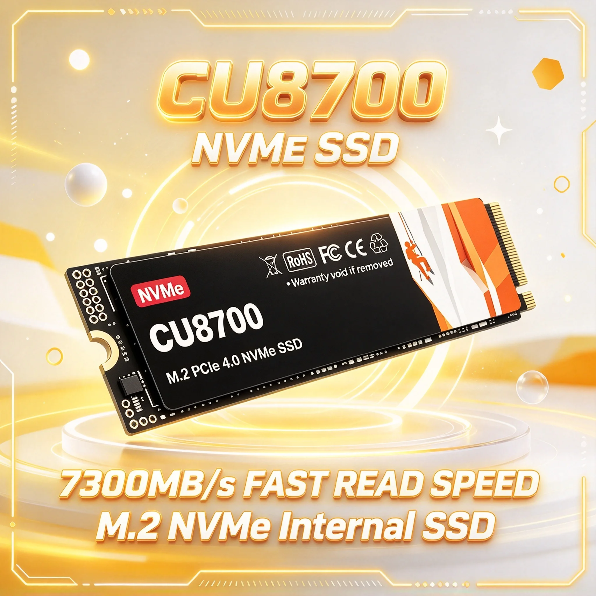 Desktop Notebook Laptop PC CU8700 Inside M.2 NVMe Solid State Disk, 4TB/1TB/500GB/2TB, Quick Data Storage, Gaming.