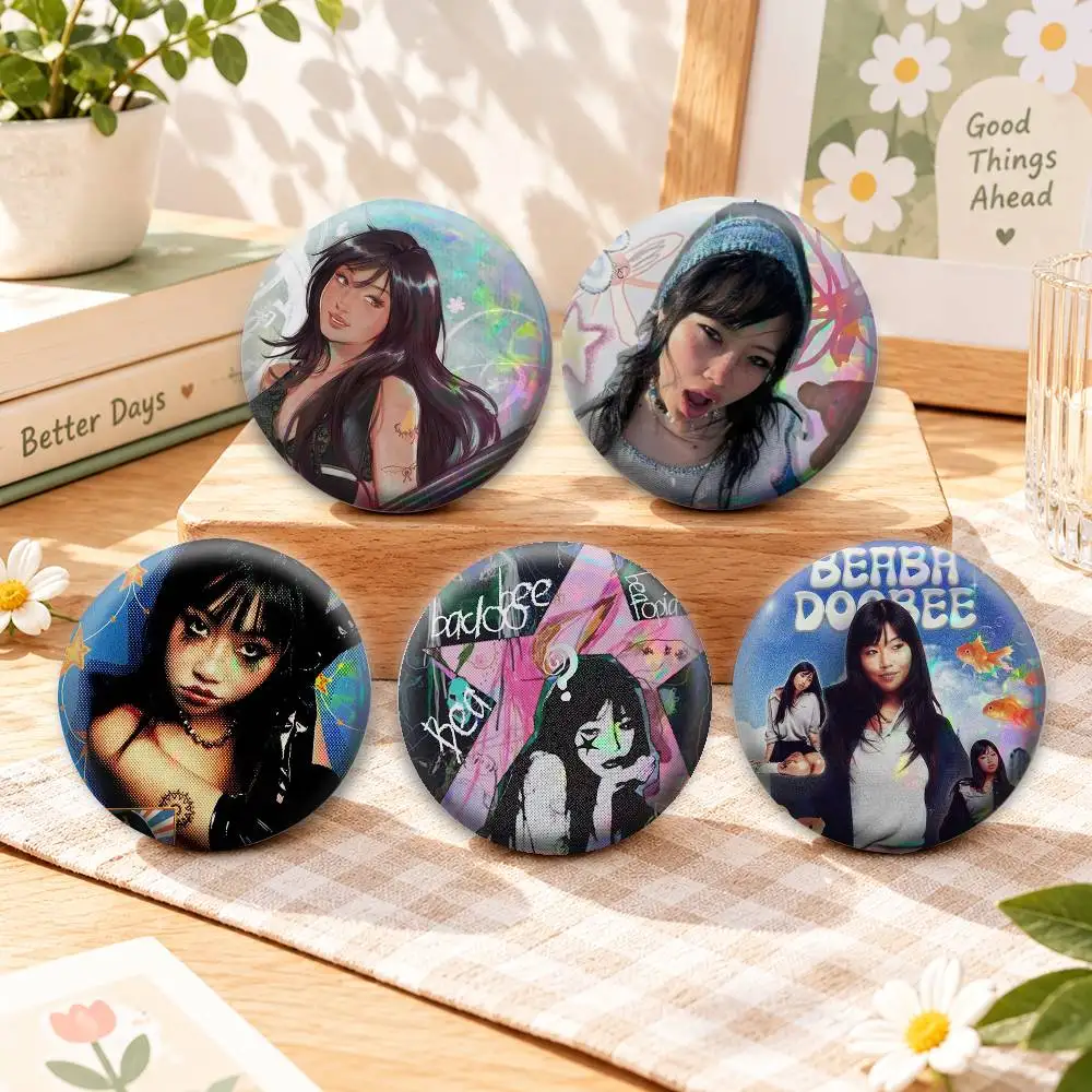 COOL B-Beabadoobee Beatopia  Badges Creative Tinplate Button PinsBrooch Badge Clothes Backpack