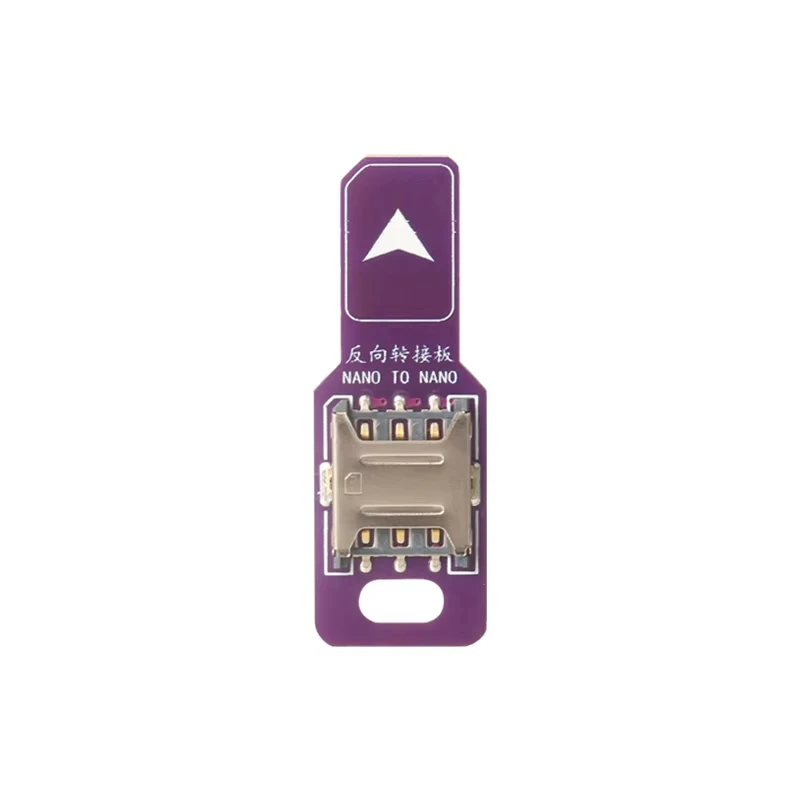 For Nano SIM Card to Mini SIM Card Adapter Expander Test Board PCB Board SIM Card Reader Quick Conversion Card Male to Female