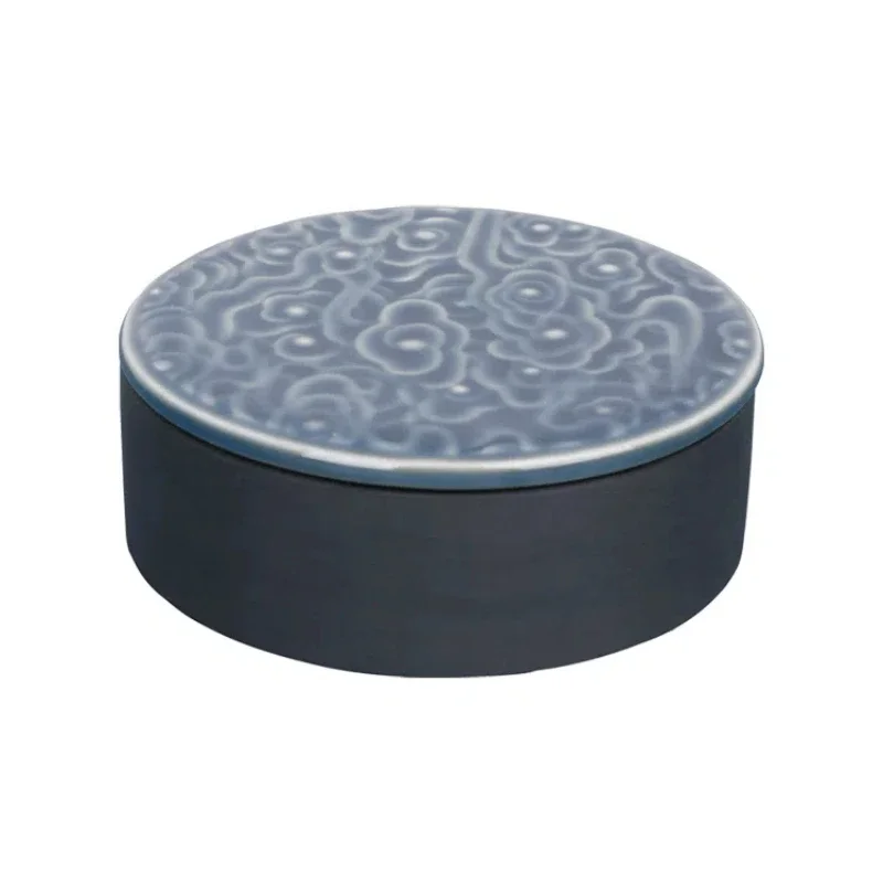 Calligraphy Ink Stone Natural Raw Stone Inkstone Brush Writing Painting Inkstone Vintage Students Multifunctional Ink Cartridge