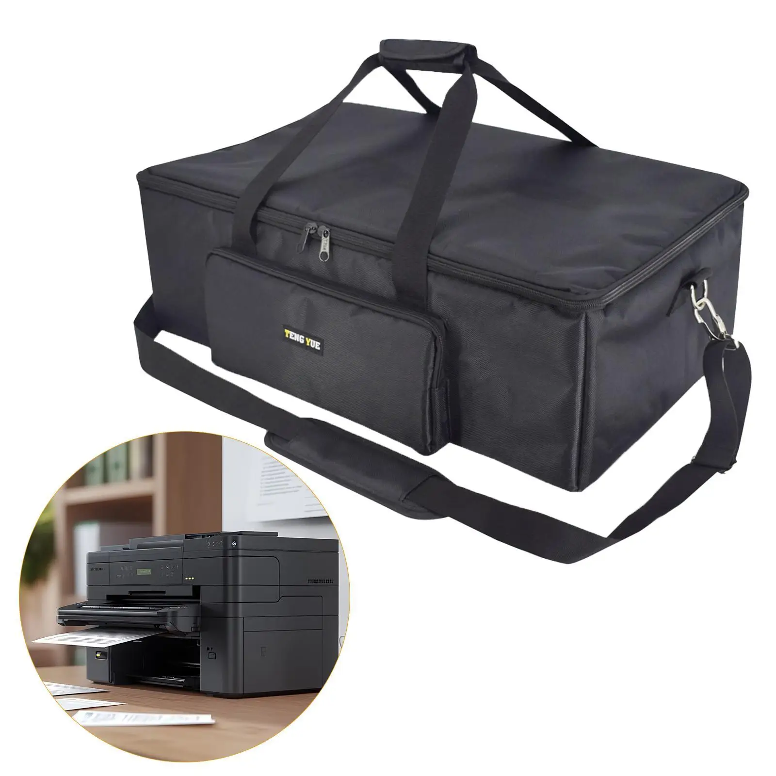 Printer Carrying Case Organizer Protective Accessories Professional Dustproof