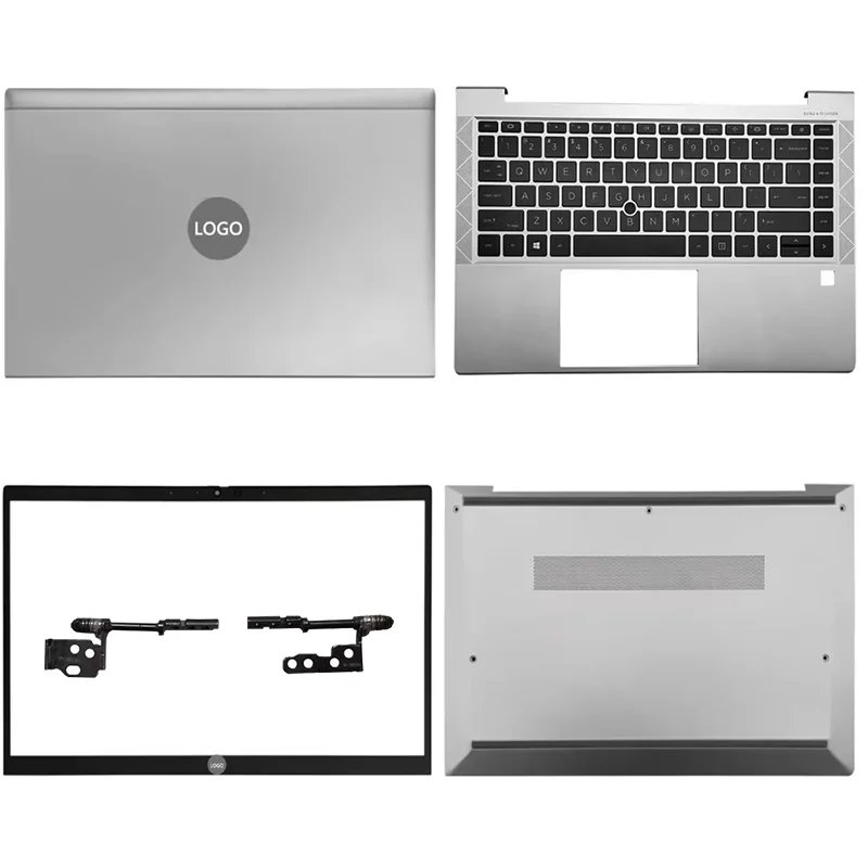 

Новинка для ноутбука HP EliteBook 840 845 745 G7 G8 оригинальная задняя крышка ЖК-дисплея Передняя рамка верхняя Подставка для рук Нижняя стандартная клавиатура с петлями