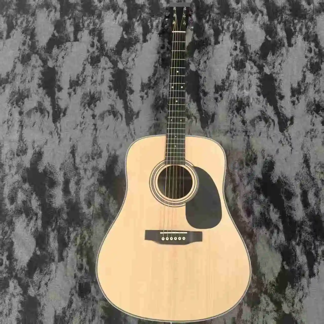 شحن مجاني لون الخشب D28 الغيتار الصوتية خشب الورد الأصابع 6 سلاسل العظام الجوز 20 الحنق المستودع المحلي هدايا عيد الميلاد #1