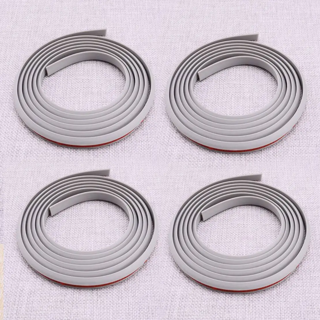 7407A186HE 4Pcs Gray Overfender Pad Fender Panel Molding Trim Fit for Mitsubishi