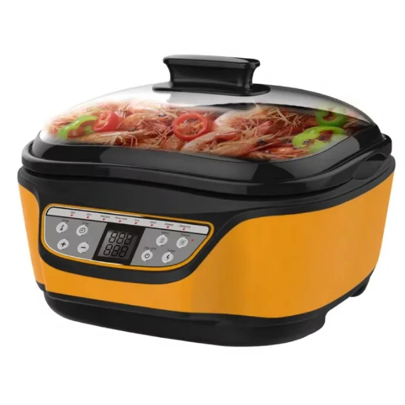 Digital touch 8-1 function household appliance multi-function electric pot household electric pot