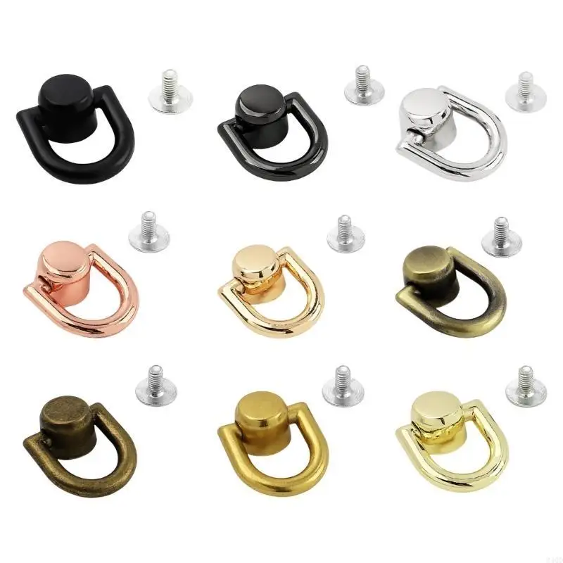 

340D Gold D Rings Bag Making Supplies for Crafts Handbag Purses and Backpacks
