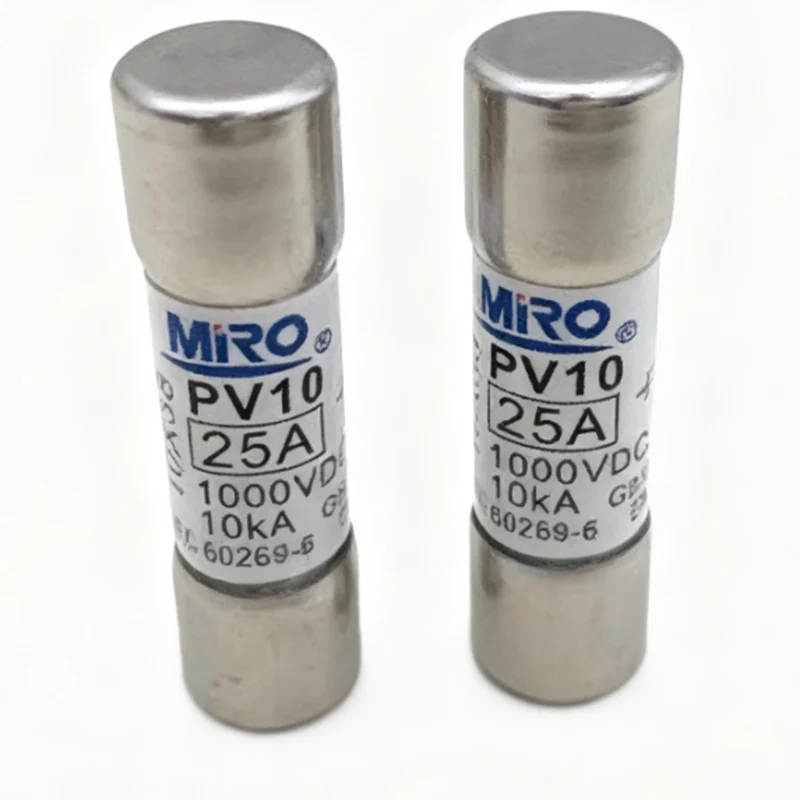 

10PCS MRO PV10 gPV DC1000V 2A-30A fuse size 10x38 10 * 38 DC photovoltaic fuse