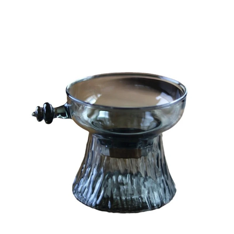 

High borosilicate glass tea leak filter partition funnel heat-resistant glass tea filter