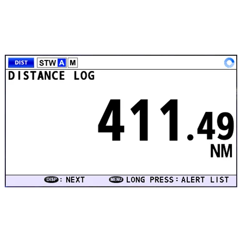 Original Brand 4.3 Inches Display 2 MHz IMO Compliant Doppler Speed Log Without Transducer DS85 Original Place of Origin