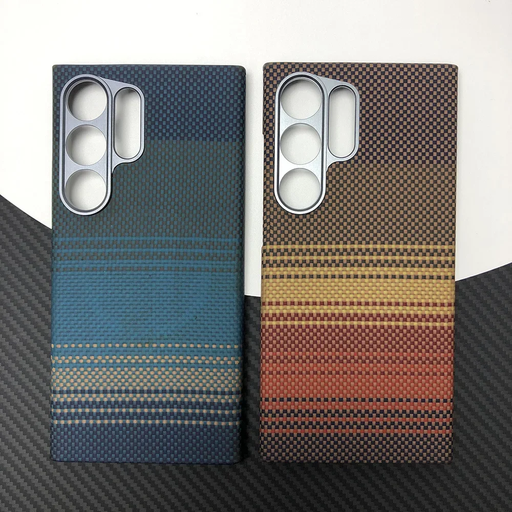 For Samsung Galaxy S24 Ultra Magsafe Magnetic Case Really Carbon Fiber Case Aramid Fiber Cover for Galaxy S24Ultra Carbon Case