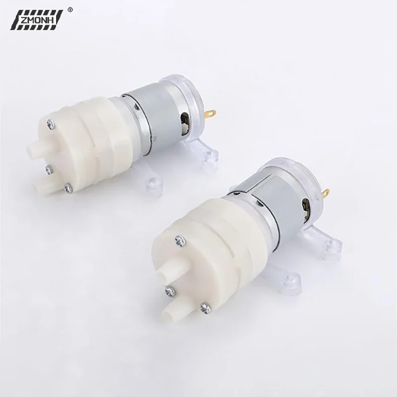 

[H]1PC 365 Micro Water Pump Motor DC 12V Self Priming Pump Silent Electric Diaphragm Pump Large Flow 1.5L/Min ABS Food Grade