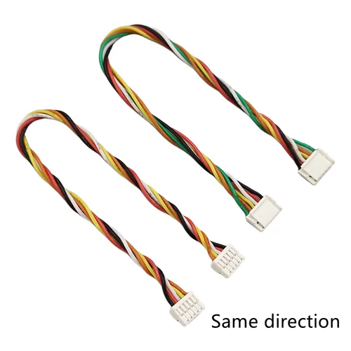 Imagen 2 del producto 10 Uds GH1.25 2P/3P/4P/5P/6P-10 Pin JST GH 1,25 conector doble único con Cables de silicona suave de 15CM para GPS Pixhawk Pixhack