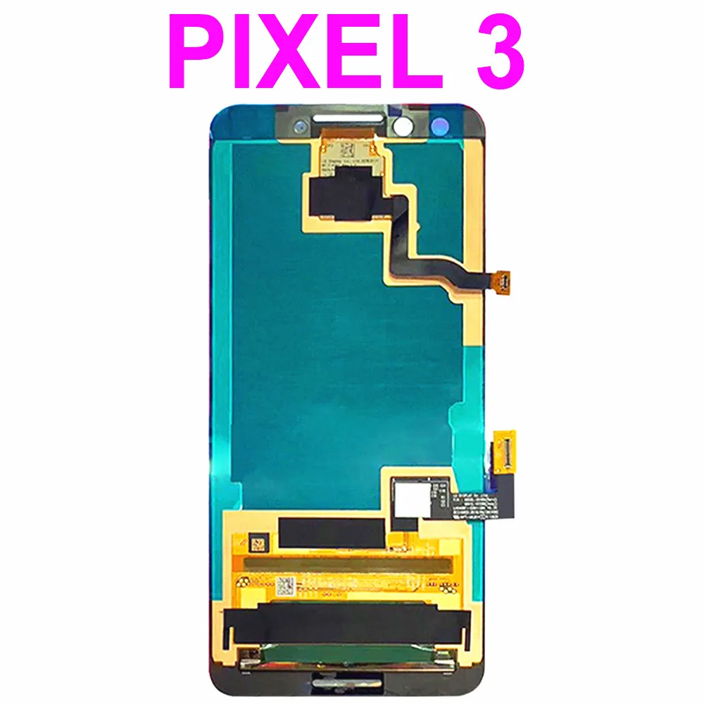 For Google Pixel 2 3 3A XL LCD Display Touch Screen Digitizer Assembly Replacement For Google Pixel 4 4XL 5A 6A 6Pro 7A 7Pro LCD