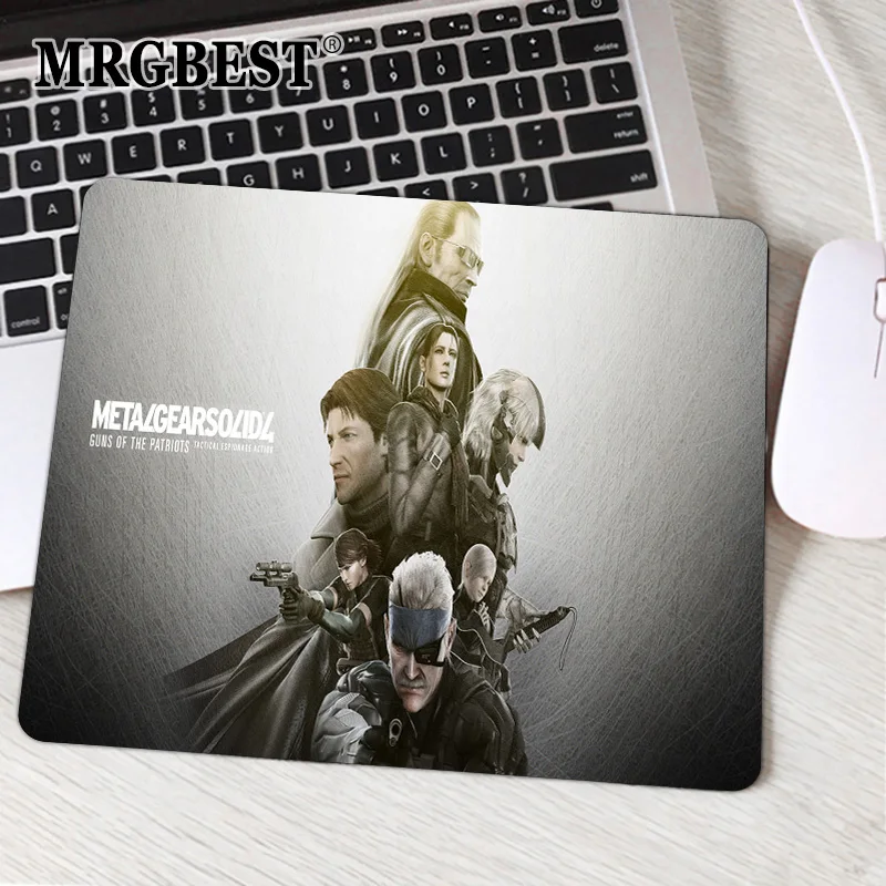 Metal Gear Solid Gamer Accessories Computer Carpet Desk Pad Netbook Rubber Mine Pc Laptop Rugs Table for Laptop Gaming Mats