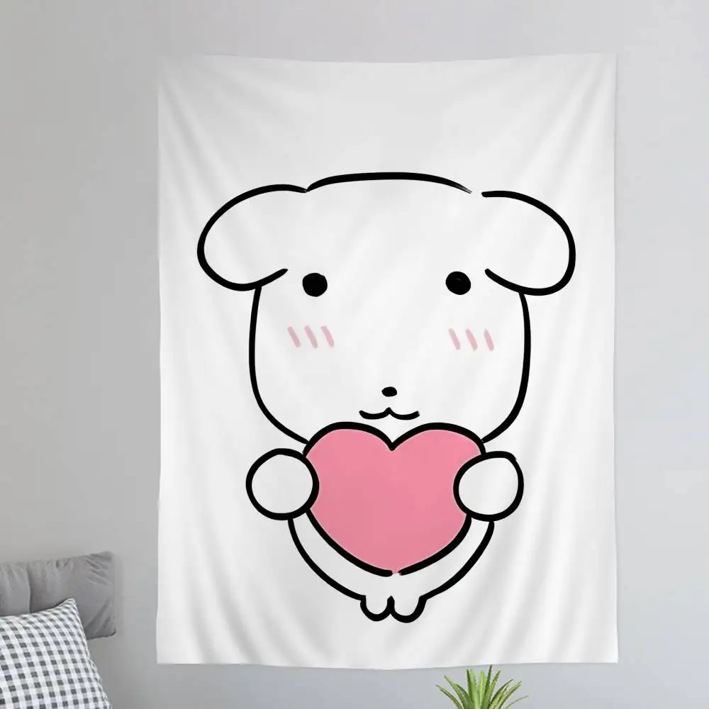 Dog Breed G-Ganadi D-Dog Colorful Tapestry Wall Hanging Bohemian Wall Tapestries Mandala Wall Hanging Sheets