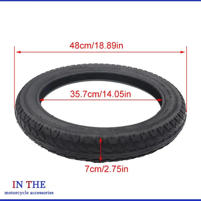 NEW 18 * 3.0 outer tire inner tube 18x3.0 off-road tire 76-355 18 inch electric bicycle tire