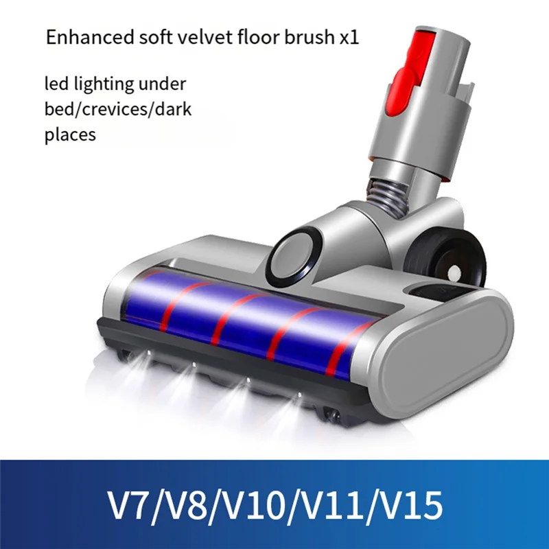 

Стильные аксессуары для насадки швабры для пылесоса, подходящие для Dyson V7 V8 V10 V11 V15, насадка для швабры для пылесоса, замена щетки для пола