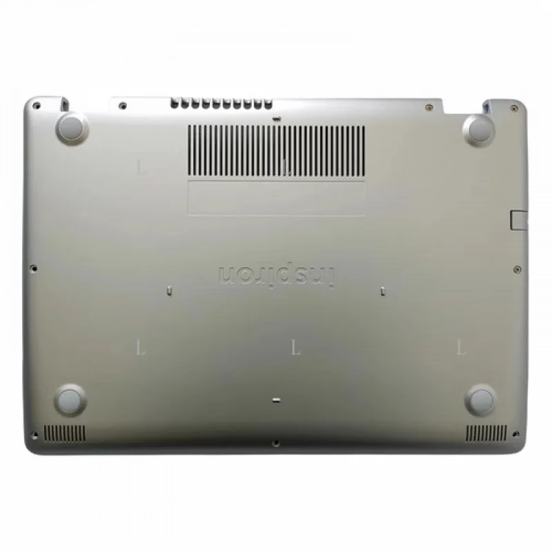 

L 0YGJFC For Dell Inspiron 14 3000 3480 3482 Lower Bottom Base Case Cover Silver