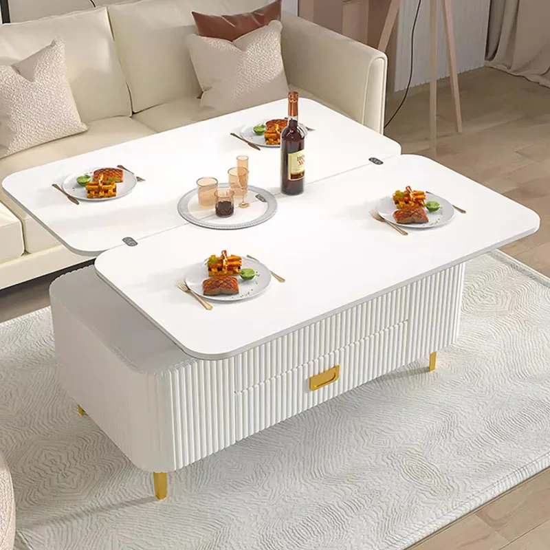 Bedroom Luxury Coffee Table Trau Modern White Mobile Room Coffee Table Mesa Lateral Apartamento Couchtisch Home Furniture