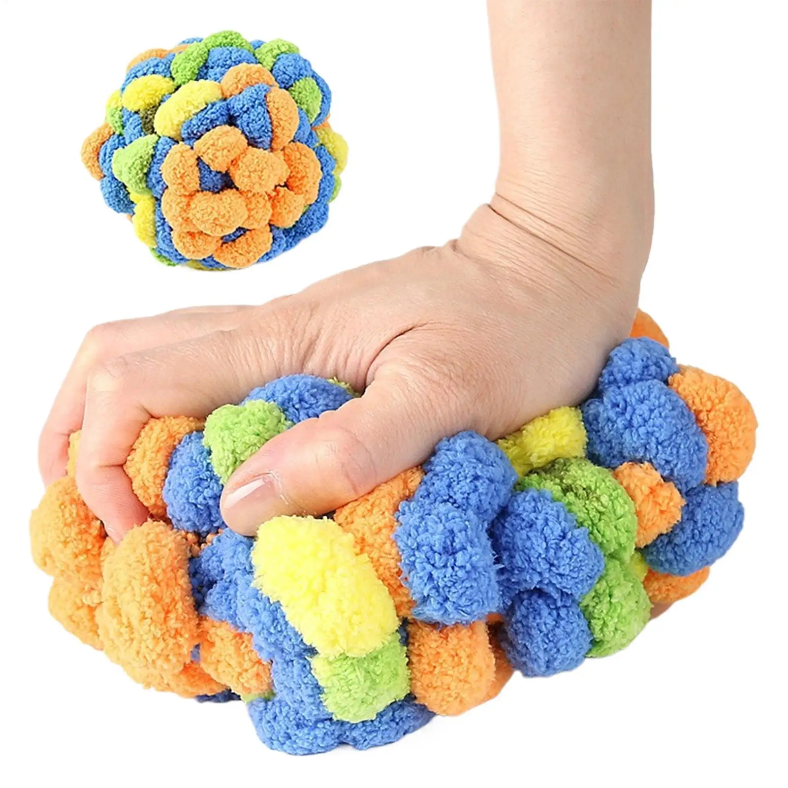 Finger Strength Trainer Forearm Training Hand Soft Ball Exercise Tool Grip Strength Trainer For Wrist Workout Training Gym