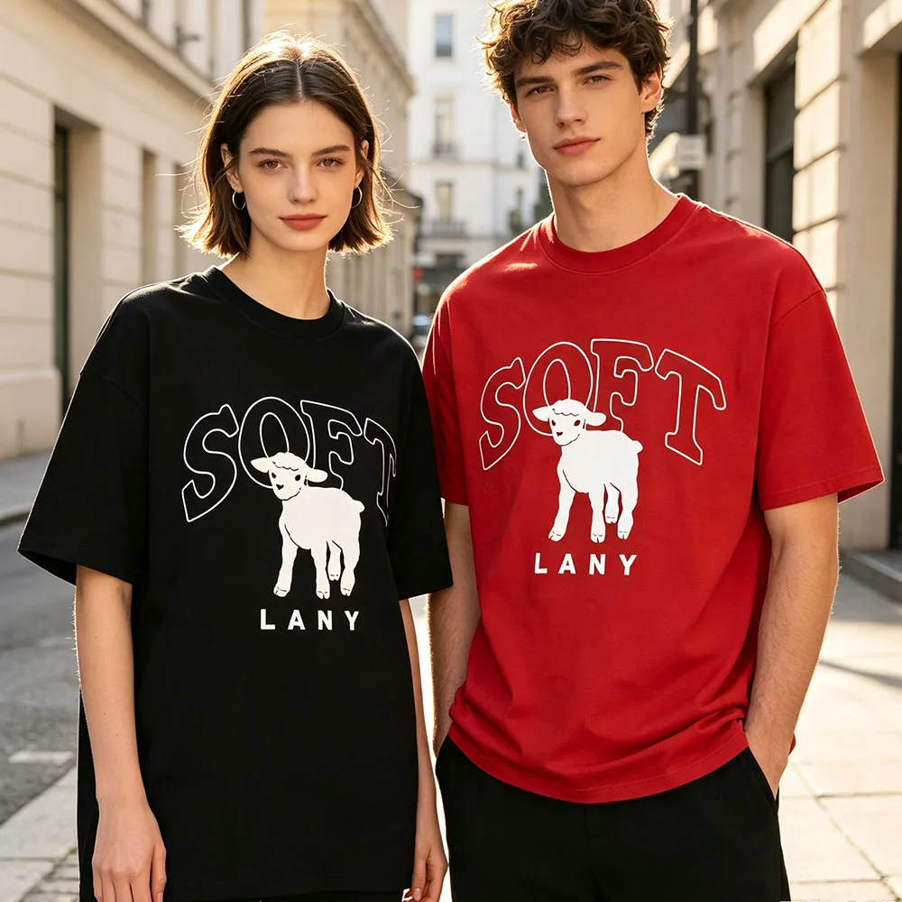 Sheep Soft LANY Tees Unisex Streetwear Cotton Soft Short Sleeve Summer T-shirt Graphic Print Merch Shirt Women Men Clothing Tops