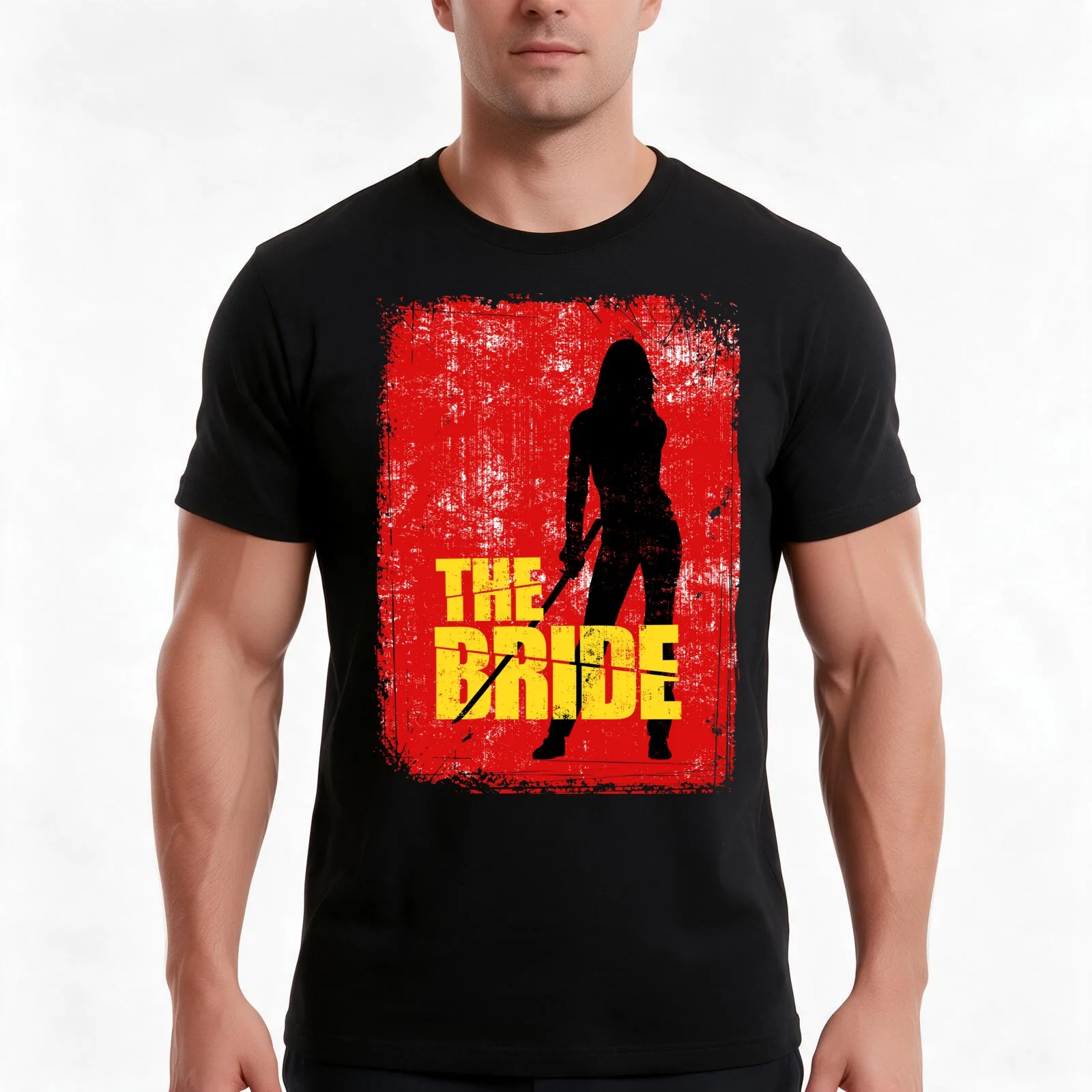 The Bride (Kill Bill) T-Shirt Summer Casual Cotton Tee Oversized Streetwear Tops Vintage Graphic Print Unisex Men Women