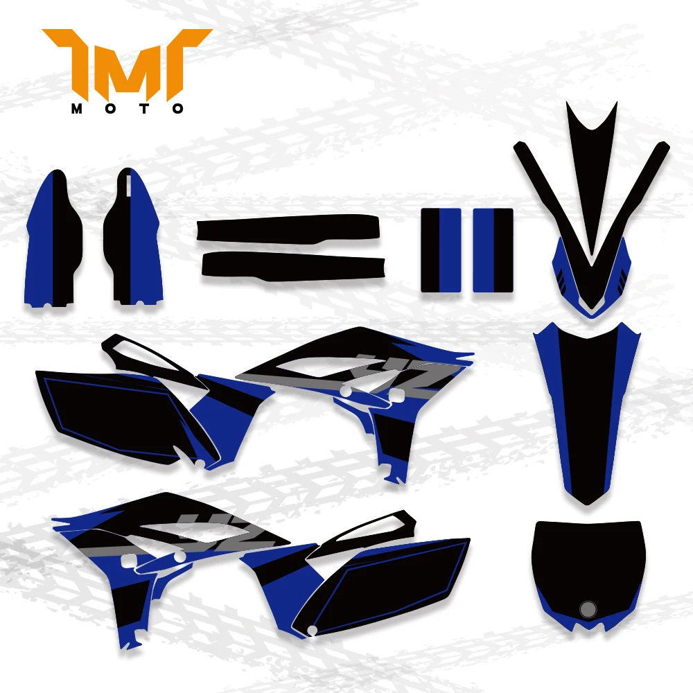 TMT  For YZ 250F Motorcycle Decals Stickers Backgrounds Graphics Kits For YAMAHA YZF250 YZ250F 2010 2011 2012 2013 YZF 250