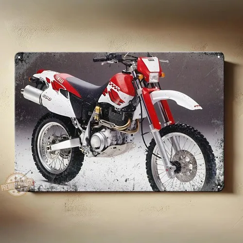 ttr 600 Motorcycle Metal Poster - Collectable Tin Sign Size: