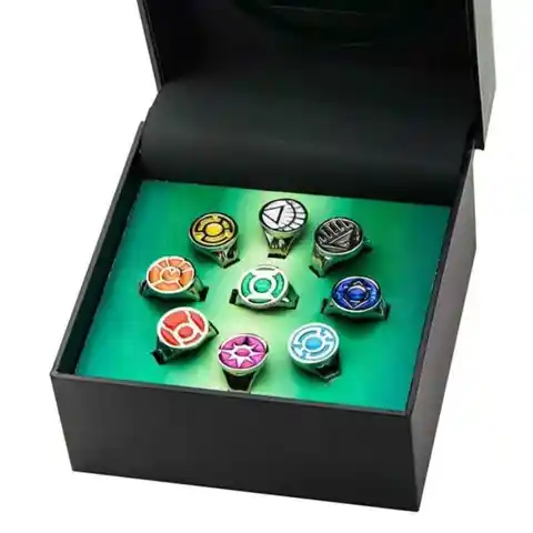 2026 Lanterns Green Lantern Ring DC Green Lantern Legion Surrounding COS Collection Reproduction Ring Ring Ring