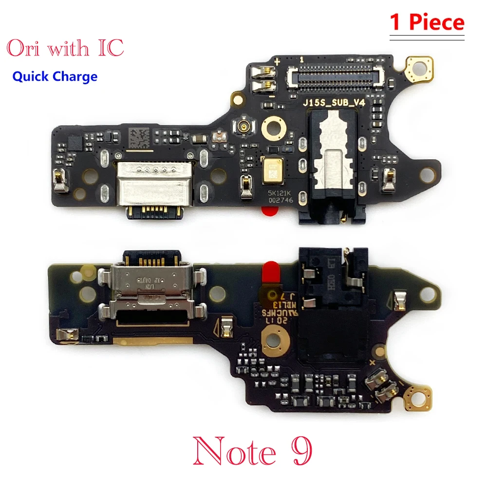 Charging Connector Board Flex Cable With IC For Xiaomi Redmi Note 9 9S Note 9Pro Charger Module USB Port Jack Dock Flex Ribbon