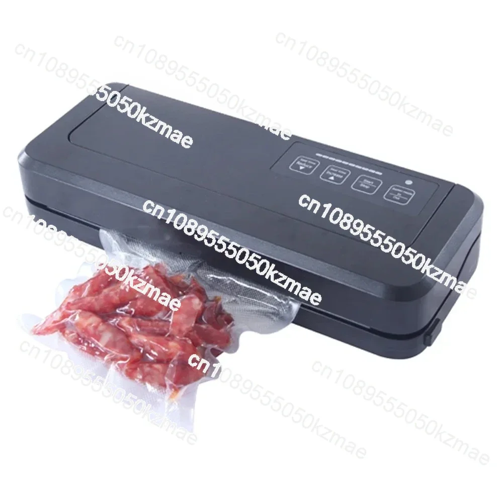 DZ-290A Portable Automatic Food Vacuum Sealer - Compact Plastic Bag Sealer for Home Kitchens