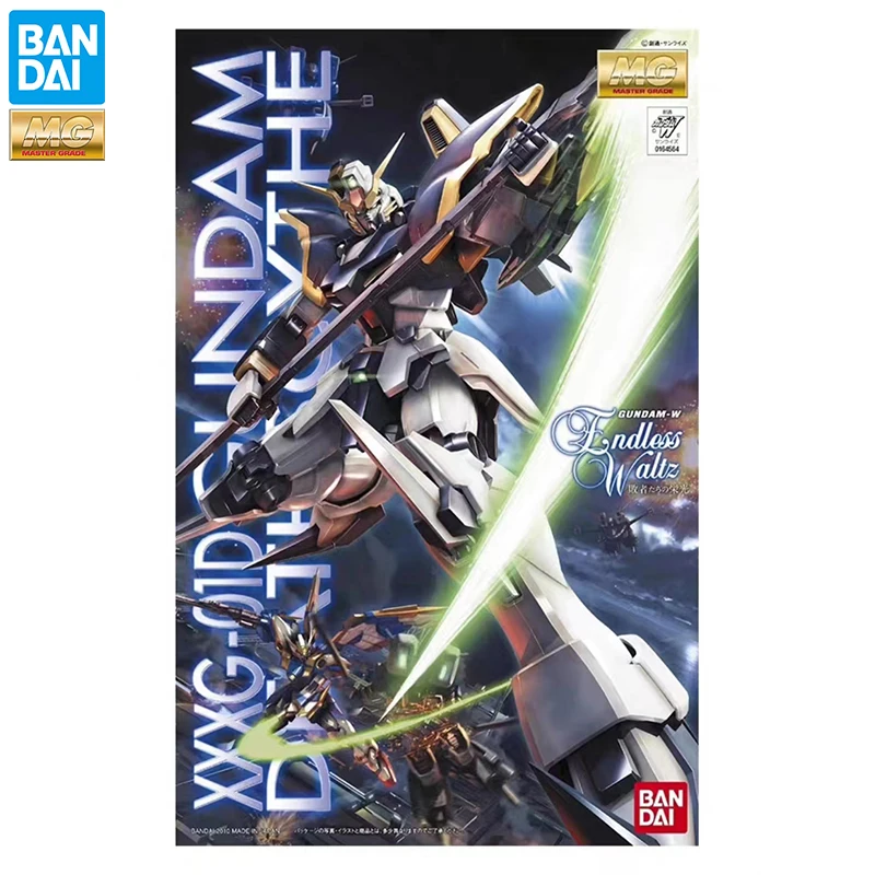 

IN STOCK Original Bandai MG XXXG-01D Gundam Deathscythe EW 1/100 Scale Cool Anime Action Assembling Model Figure Ornament Toys