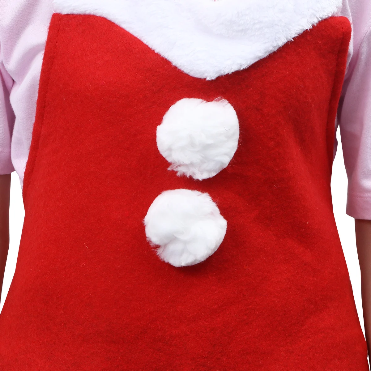 

Christmas Apron for Women Festive Red White Design Kitchen Cooking Baking Decoration Party Cosplay Costume Home Restaurant Use