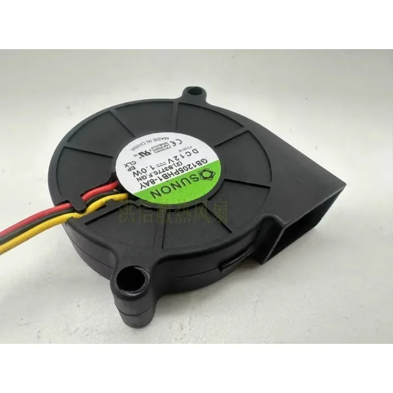 Оригинальный новый вентилятор для SUNON GB1205PHB1-8AY 12 В 1,0 Вт 3-проводной турбовентилятор охлаждения 5015 5 см 50*50*15 мм