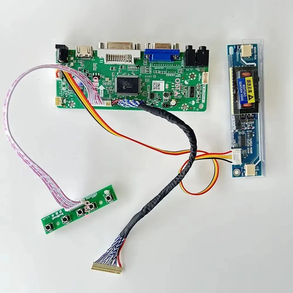 

Controller board for LTM215HT01 1920X1080 21.5" LCD panel screen monitor DIY display HDMI-compatible VGA DVI