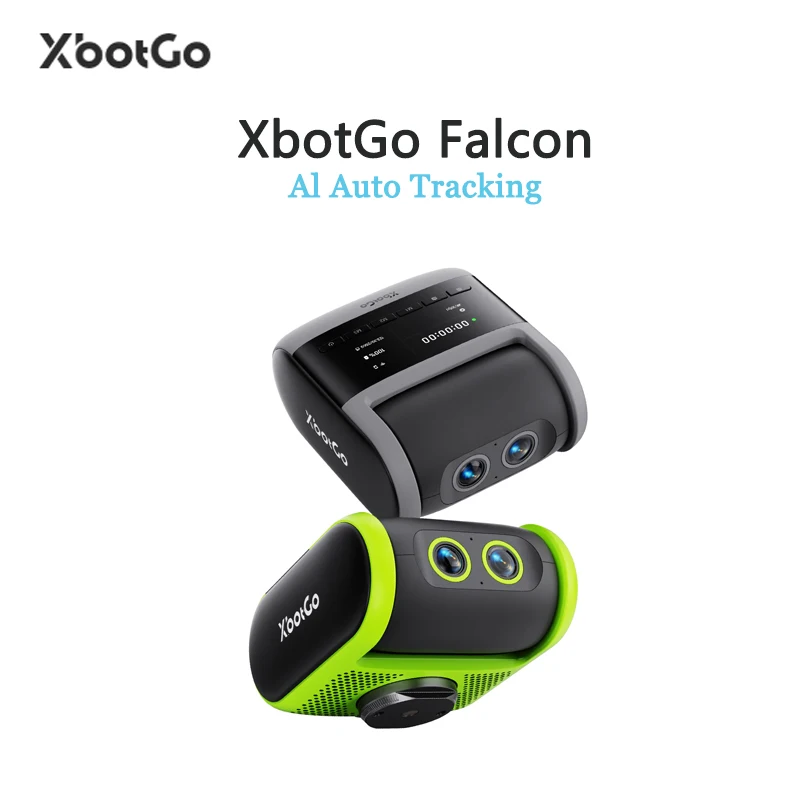 

XbotGo Falcon 4K AI-камера для спорта с автоматическим отслеживанием, многоплатформенная прямая трансляция, всепогодная защита