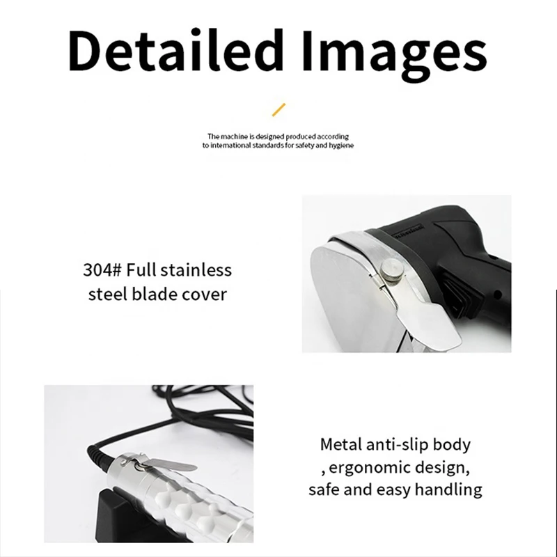 Trancheuse électrique pour kebab, couteau shawarma, gyroscope, 220V, 110V, deux barbecues sphpopularité, machine de découpe de viande rôtie