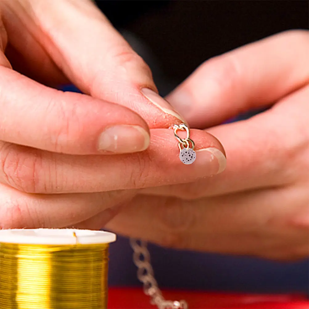 

39Pcs Natural Lava Rock Diffuser Beads Round Volcanic Stone Essential Oil Aromatherapy Fragrance Home Car Office Freshener