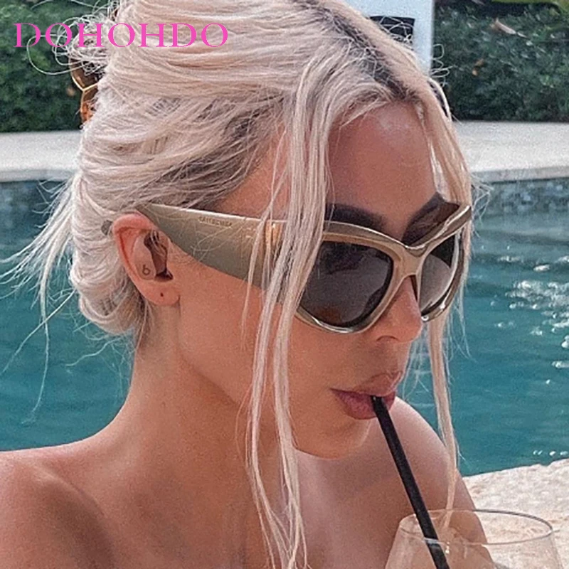 

Popular Women's Sunglasses Brand Fashion Unisex Black Big Frame Ladies Sun Glasses Men Driver Rideing Eyeglasses Mirror Shades