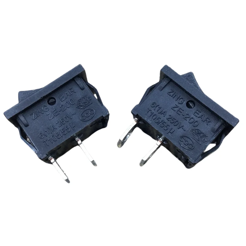 

1PCS/LOTS 100% Taiwan ZING EAR ship type switch ZE-200 two pin two gear rocker 6A power supply IC Electronic components
