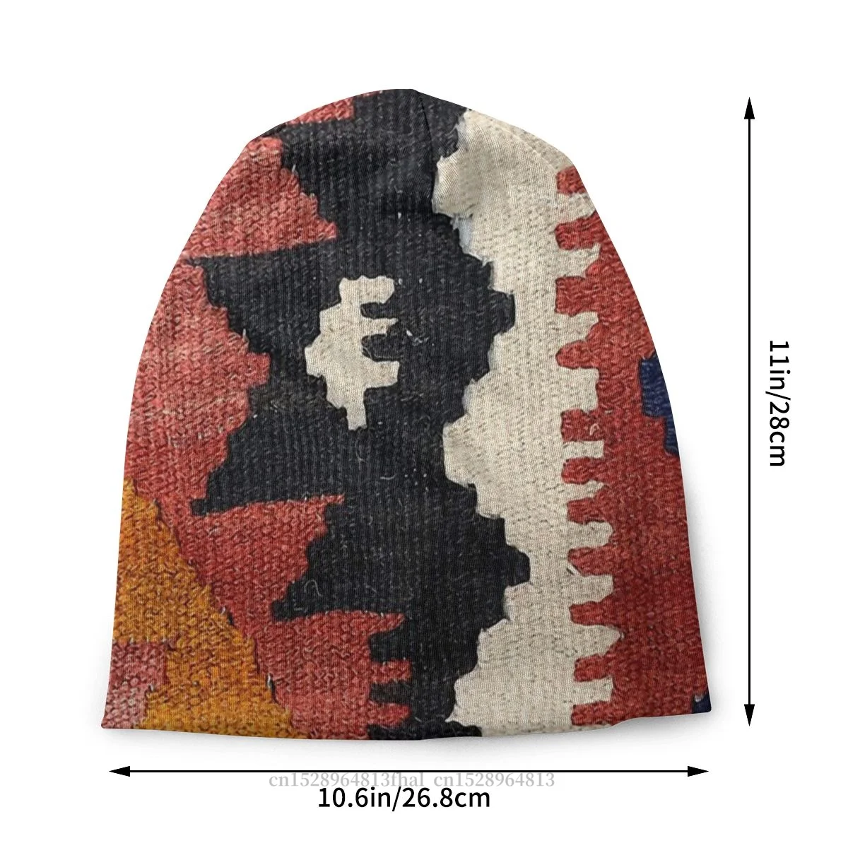 Bohemia Style Outdoor Hats Decorative Kilim Navaho Weave Thin Hat Bonnet Special Skullies Beanies Caps Men Women's Earmuffs