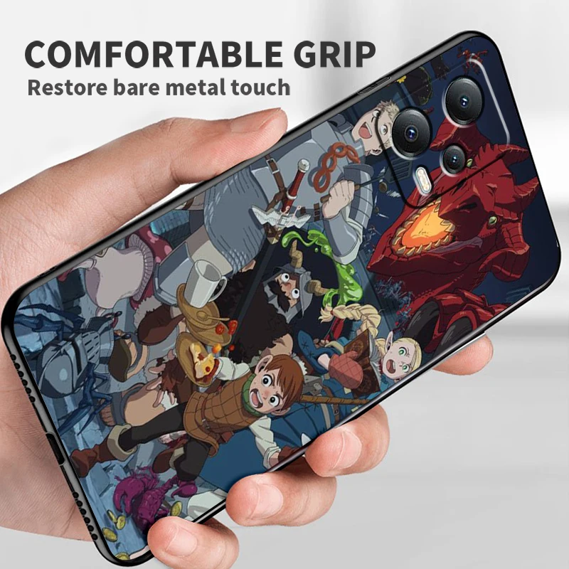 Heerlijk In Kerker Anime Voor Xiaomi Redmi Note 13 12r 12 12S Turbo 11 11T 11S 11S 10 10S Pro Plus 5G Zwart Hoesje Telefoonhoesje