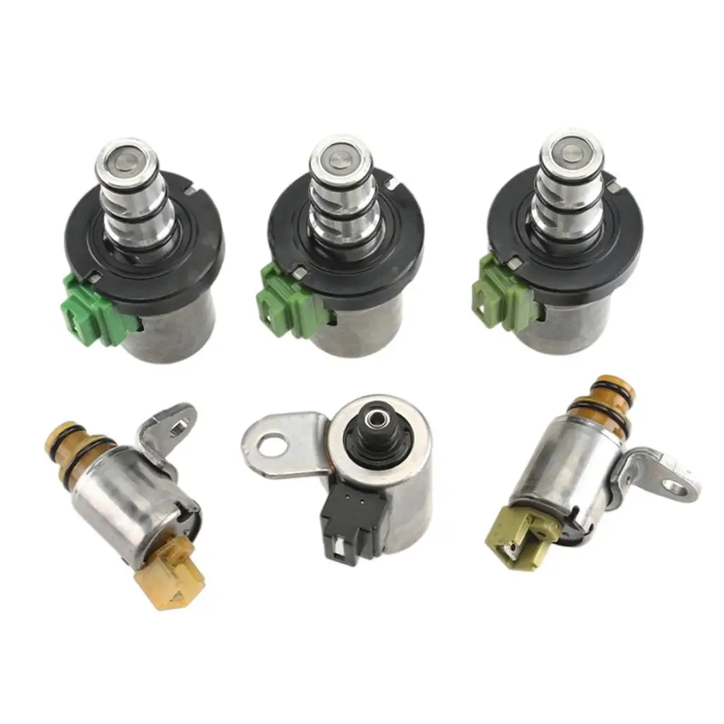 6pcs Transmission Solenoid Kit Accessories Supplies  5 6 CX7 F27E FN4A-El