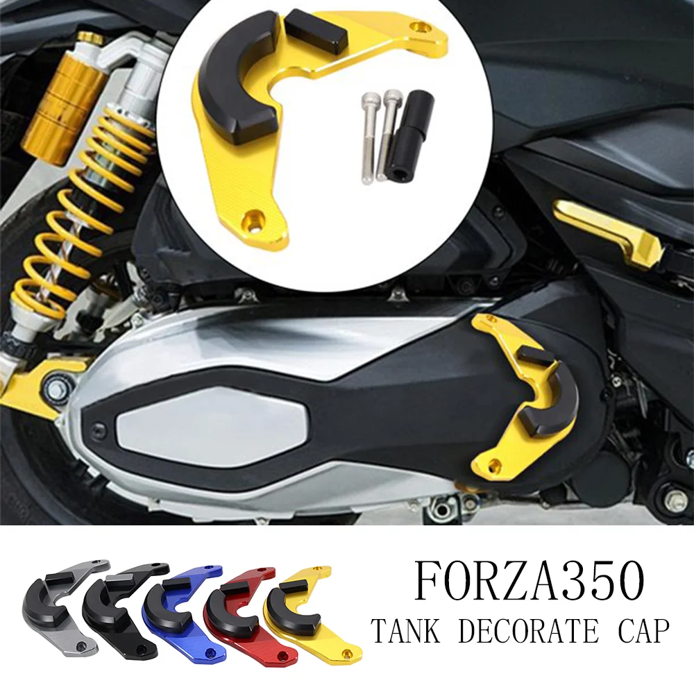 

Forza350 Accessories Motorcycle Tank Decorate Cap CNC Aluminum For Honda Forza 350 Engine Protection Cover