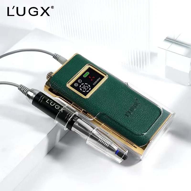 2026 LUGX 619 35000rpm Manicure Gel Nail Drill Professional Acrylic Cordless Rechargeable Electric Portable Nail Drill Machine view 2