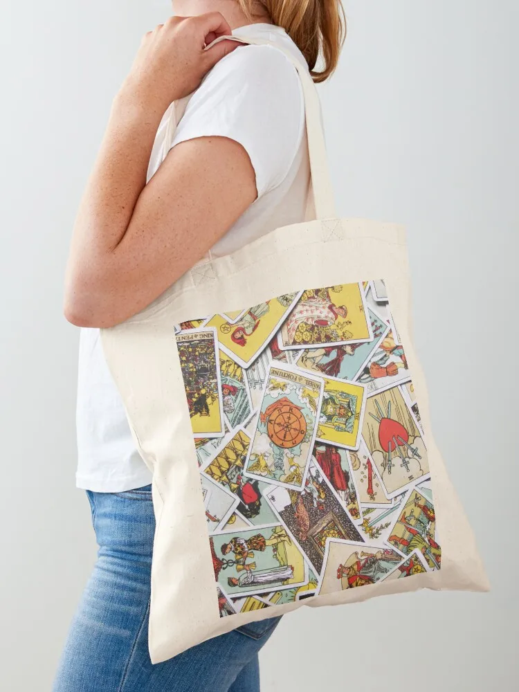 

Tarot Card Collection Tote Bag supermarket folding bag tote bag custom sacs de shopping hand ladies